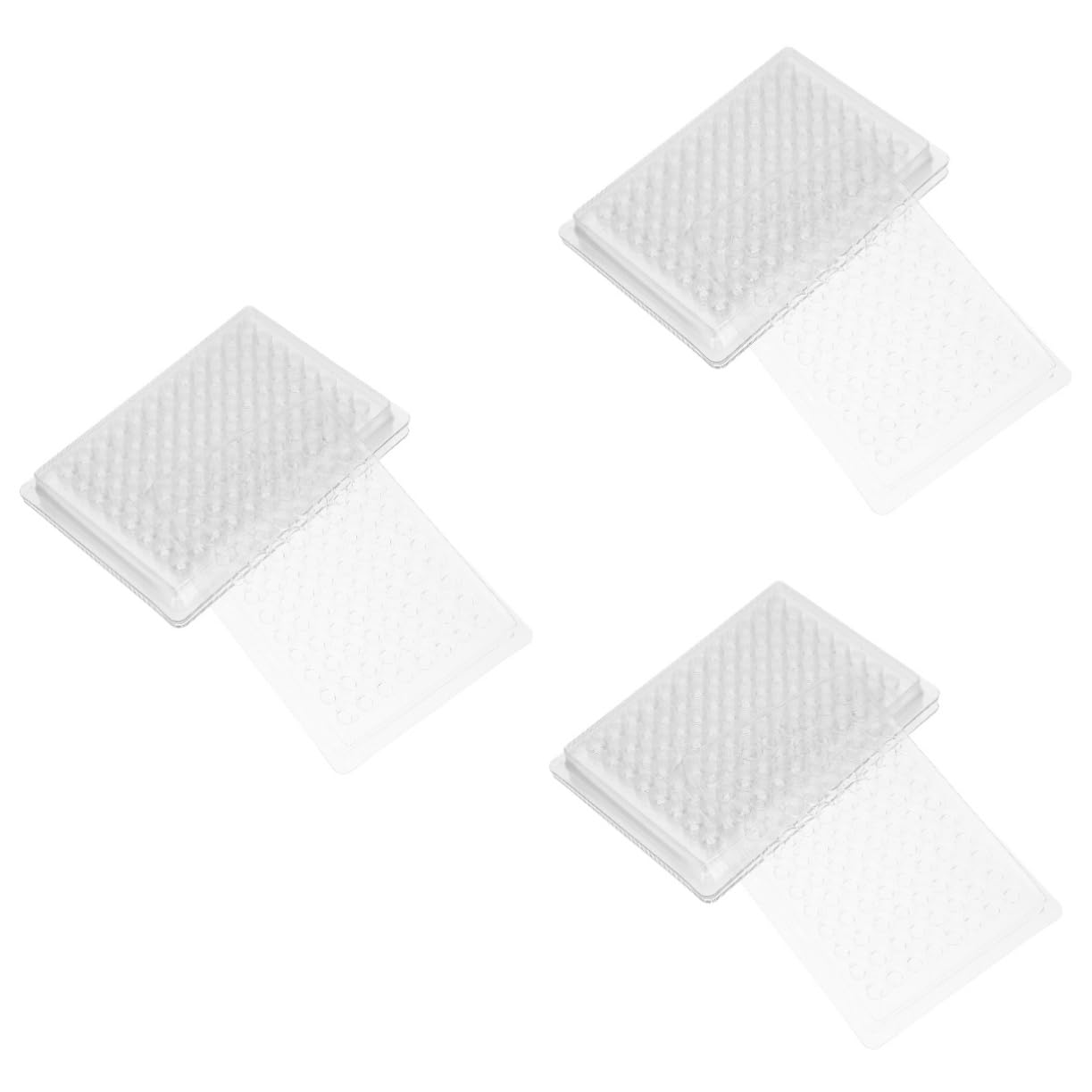 Amosfun 3 Series Placa De Cultivo De Tejidos De Laboratorio Placa De Cultivo Celular Para Laboratorio Equipo De Laboratorio Plato De Cultivo De Polivinilo Transparente 100 Piezas*3