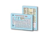 Chemical Periodic Table of Elements Wallet Chart - Heavy Guage Lamination and Wallet Sized 2.25' x...