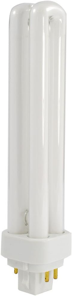 Sylvania 20673 - CF26DD/E/835 - 26 Watt 4-Pin Compact Fluorescent Quad Tube Light Bulb, 3500K