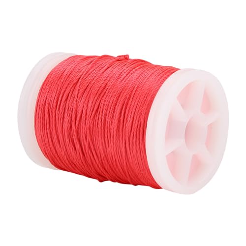 String Serving, Durevole 120 M Filo per Servire Corde per Arco, Filo per Servire Portatile per Forniture di Tiro con L'Arco (Rosso)