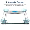 Etekcity-Digital-Body-Weight-Bathroom-Scale-Large-Blue-LCD-Backlight-Display-High-Precision-Measurements6mm-Tempered-Glass-400-Pounds Etekcity Bathroom Scale for Body Weight, Digital Weighing Machine for People, Accurate & Large LCD Backlight Display, 6mm Tempered Glass, 400 lbs