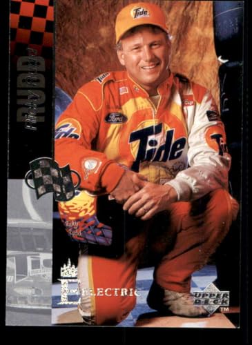 Racing Trading Card NASCAR 1995 Upper Deck Electric Silver #192 Ricky Rudd NM Near Mint