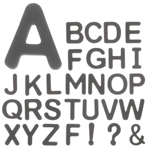 FELTECHELECTR Lettere Magnetiche EVA Alfabeto Maiuscolo in Schiuma Magneti Educativi Autoadesivi per Frigorifero e Lavagna Decorazione Creativa per e Casa