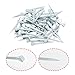 PINE & LINEN 50pcs Durable Horseshoe Nails,Low Carbon Steel Training Nail Equestrian Tools,Securing Firmly Nails for Horse Training/Equestrian Sports(1.77inch)