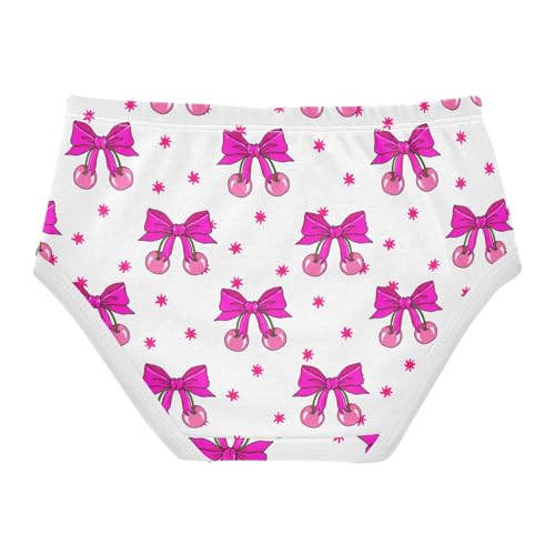 Pink Cherry Tied Bow Toddler Girls's Underwear 2T 202c18402