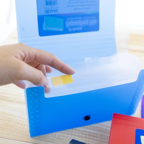 Classeur tickets de caisse BAZIC pour trier les petits justificatifs - 7
