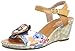 LAURA VITA Becnoito 23, Sandales compensées Femme, Camel, 38 EU
