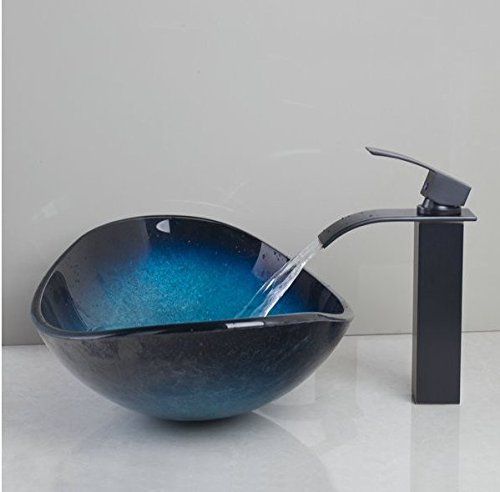 Lavabo de salle de bain en verre pour créer une ambiance spa relaxante chez soi