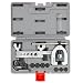 ARES 18019 - Double Flaring Tool Set with Extra Adapters- Use on Copper, Aluminum, Soft Steel Brake Line and Brass Tubing - Includes Mini Tubing Cutter and Storage Case