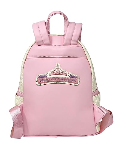 Loungefly Disney Princesses Damask Debossed Womens Double Strap Shoulder Bag Purse3