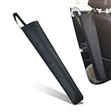 yvshy Pack of 1 Car Umbrella Storage Bag, Seat Back Organizer, Foldable Umbrella Storage Bag, Hanging Storage Holder Bucket, Universal for Most Car (Black)