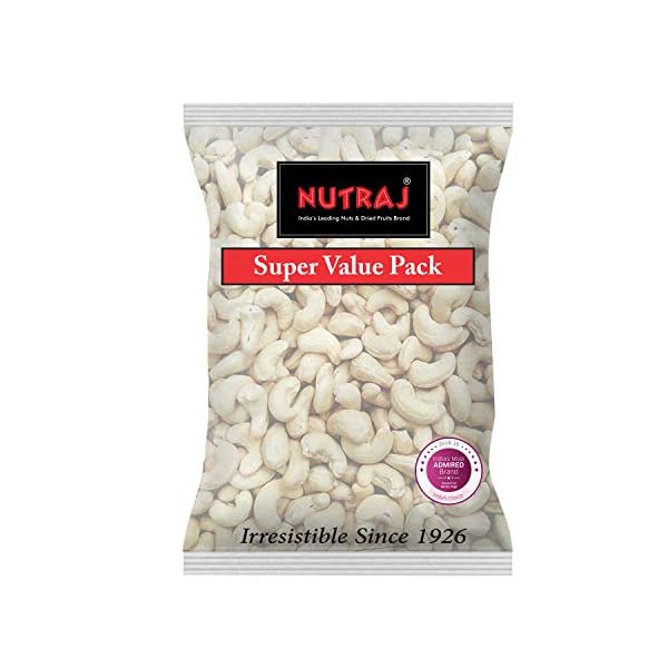 Nutraj 100% Natural Premium Whole Cashew Nuts W450 (400g) Value Pack, Raw | Nutritious, Delicious & Crunchy Kaju | Rich in Magnesium, Copper & Phosphorus
