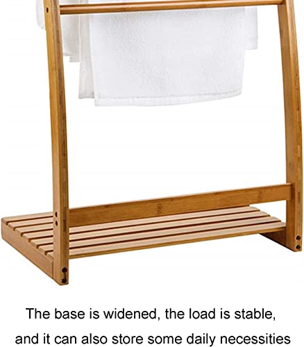 Household-Items-Bamboo-Towel-Rack-Holder-for-BathroomsFreestanding-Beach-Towel-Poolside-Rack-with-Bottom-Storage-ShelfQuilt-Rack-Stand-or-Blanket-Rack-for-Living-Room-or-Bedroom-1pcs Household Items Bamboo Towel Rack Holder for BathroomsFreestanding Beach Towel Poolside Rack with Bottom Storage ShelfQuilt Rack Stand or Blanket Rack for Living Room or Bedroom 1pcs