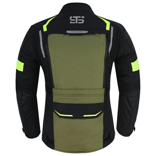 Veste moto textile imperméable haut de gamme ST838 Dragon 3 couches - 4