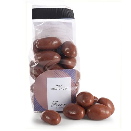 Image of Friars Premium Milk Chocolate Brazil Nuts Gift Box, Peruvian, 200 g