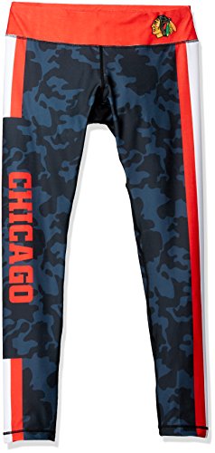 Leggings NHL FOCO de rayas para un look casual en el estadio
