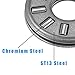 4 Sets NTA411+2TRA, Thrust Needle Roller Bearings with Two Washers, ID 1/4