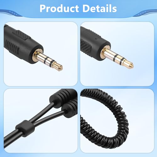 Cable divisor de audio en Y 3.5 mm macho a 2 machos miniatura 5