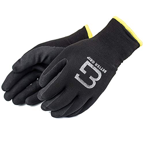 Better Grip BGWANS Safety Winter Insulated Double Lining Rubber Coated Work Gloves