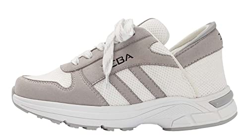 Image of ZEBA Women's Hands Free Slip-On Walking Shoes (White Sand, 5.5)