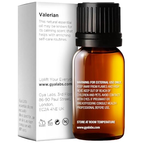 Image of 100% Pure Valerian Essential Oil - 0.17 Fl Oz - Valerian Oil for Hair, Skin, Diffuser, Aromatherapy & DIY Candle Making Scent