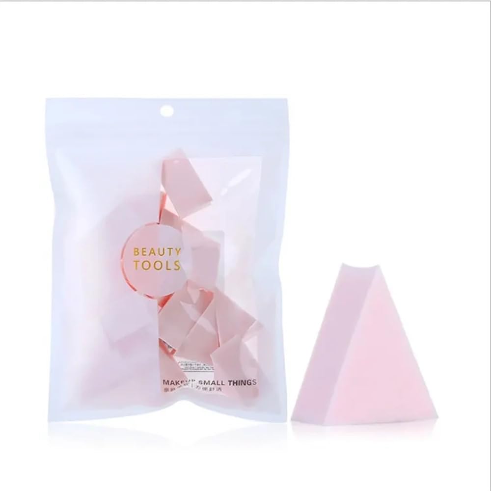 Pink Makeup Sponge, Triangular Sponge Makeup, Makeup Sponge Beauty Spong Blender, Premium Makeup Revolution Sponge, Puff Sponge Makeup Blender