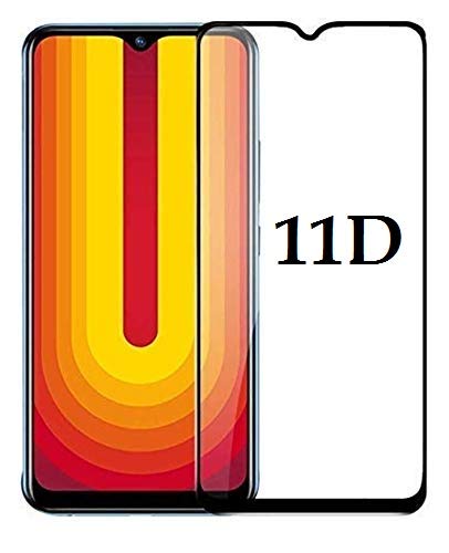 Image of DD SON Tempered Glass for Vivo U10 / Y12 / Y15 / Y17 | Screen Protector Full HD Quality Tempered Glass Anti-Scratch Edge to Edge Coverage with Easy Installation Kit (Black)
