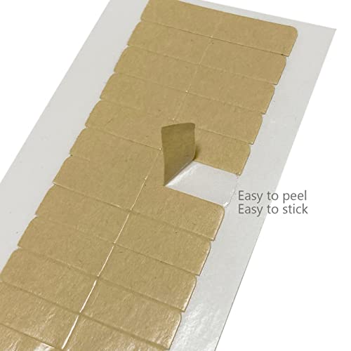 Loxxy Tape In Hair Extension Replacement Tape Double Sided Long Lasting No-Residue 48 Tabs Per Pack 4 * 0.8Cm For Hair Extensions #TOP3