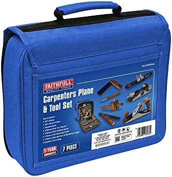 Faithfull FAICARPBAG 7 Piece Carpenters Tool Set