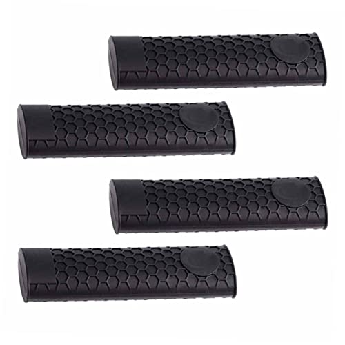 Mango de agarradera de silicona protector para fundas de sartenes y ollas, 8 piezas 6