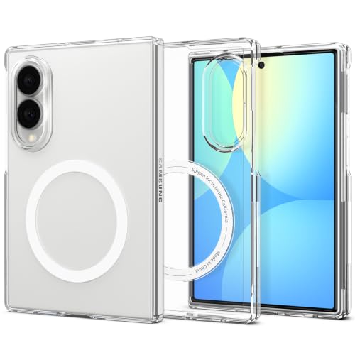 Image of Spigen Air Skin MagFit Case for Samsung Galaxy Z Fold 8, Clear White