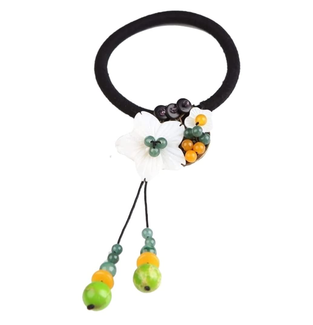 Scrunchies Per Capelli Accessori Per Capelli Con Fiori Corda Per Per Adulti Cavallo Per Anello Elastico Per Elastici Per Coda Di Cavallo