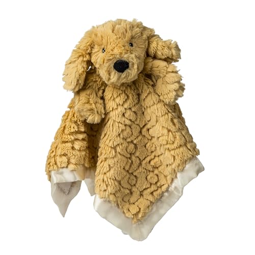 Mary Meyer Lovey Putty Nursery Baby & Toddler Stuffed Animal Security Blanket Soft Snuggle Toy 13 x 13-Inches Golden Puppy