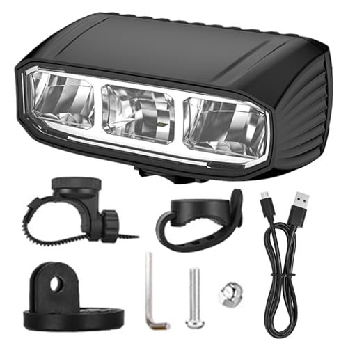 Faro Bicicleta - Luz De Bicicleta LED Recargable USB,Super Brillante Recargable Accesorio Carretera MTB | Hombres Mujeres Y Jóvenes