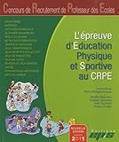  L\'épreuve d\'éducation physique et sportive au CRPE