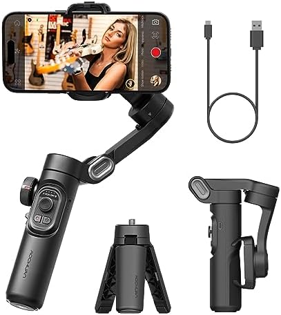 Amazon.co.jp: hohem M6 スマホ用ジンバル 3軸手ブレ補正 Android 