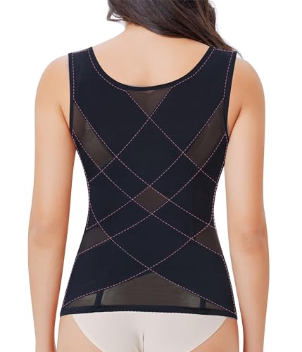 Nebility Waist Trainer for Women Corset Shapewear Tummy Control Body Shaper Vest Waist Cincher Shapewear3