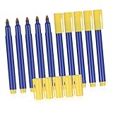Holibanna 10stücke Falschgeldprüfstifte Wasserbasierte Stifte Banknotenprüfung Anti-fälschungsmarker Für Geldtransaktionen Ergonomisches Design Für Handling