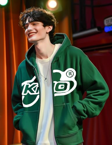 Mens Letter Printed Hoodies Harajuku High Street Hooded Sweatshirts Zip Y2K Graphic hoodies4