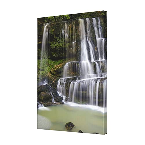Toile murale cascade française art mural d'exception pour bureau et salon