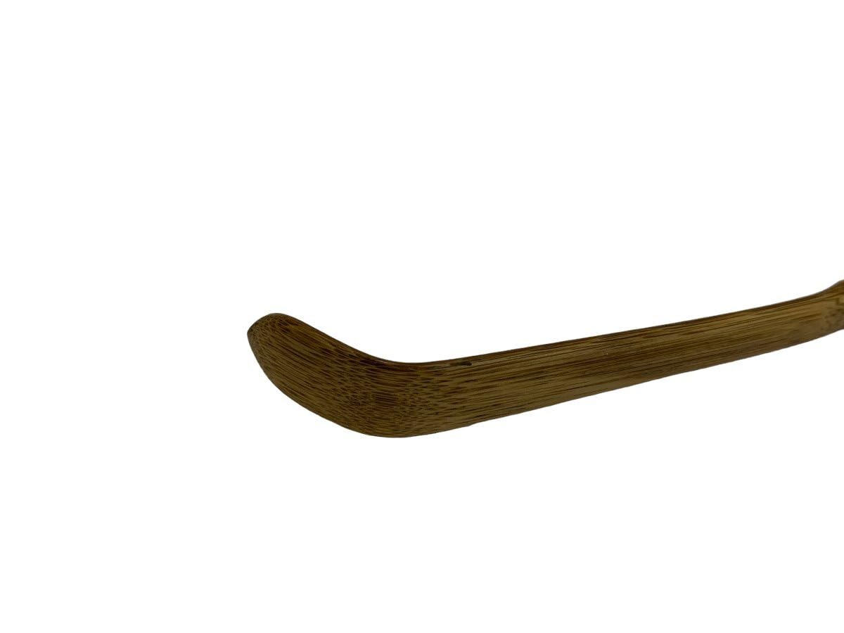 Amazon.co.jp: 鵬雲斎 自作 茶杓 銘 『若葉』 正玄下削 杓