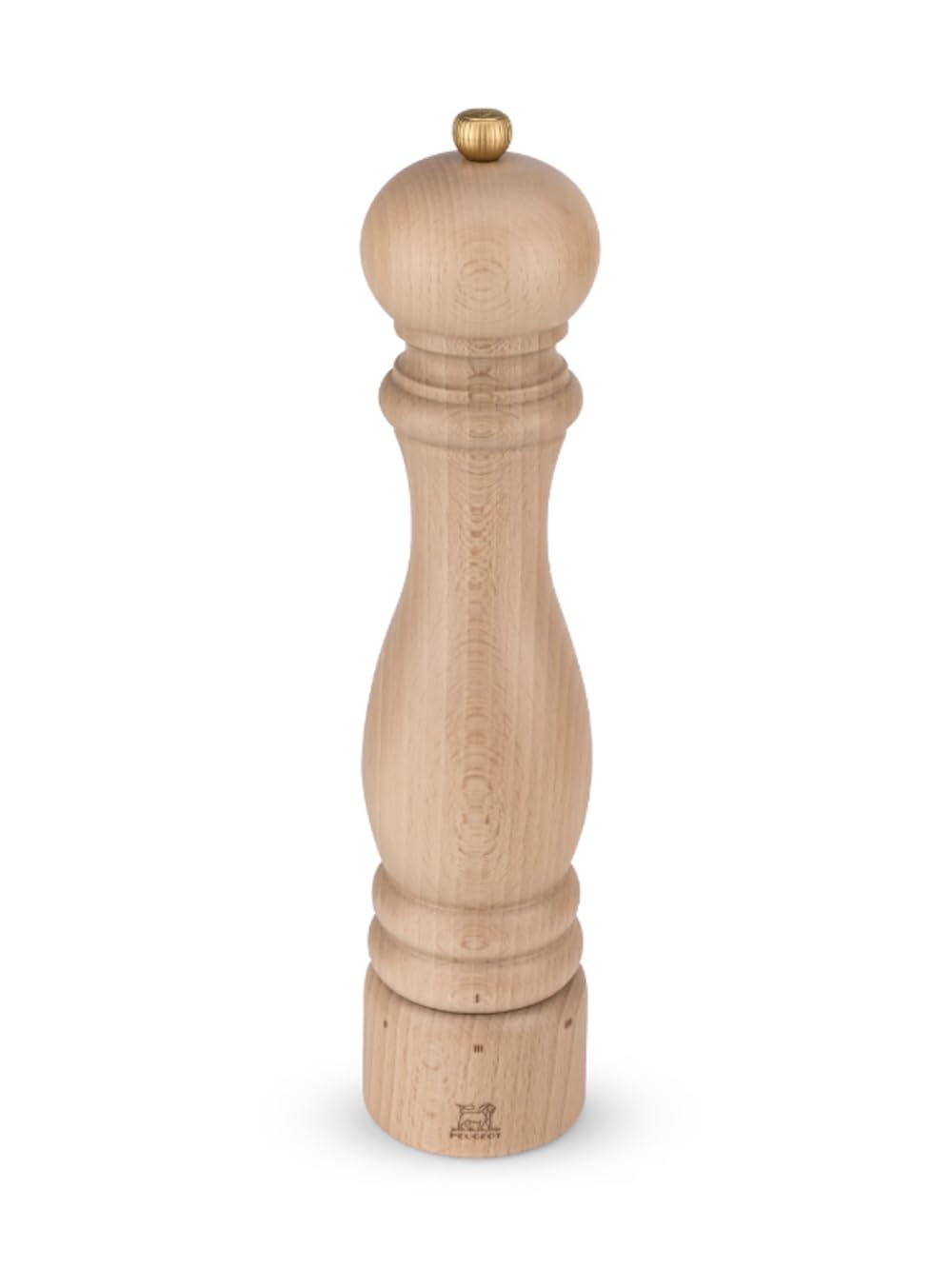 PEUGEOT - Paris u'Select 30 cm Salt Mill - 6 Predefined Grind Settings - Powdered Salt Innovation, Zirlion Mechanism - PEFC-Certified Wood - Made in France - Natural Finish