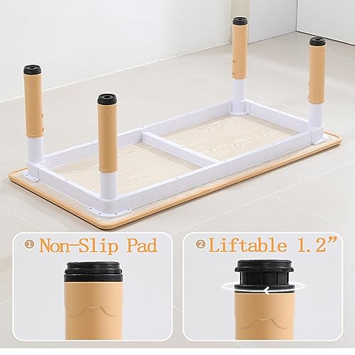 Kids-Table-and-6-Chair-Set-Height-Adjustable-Multifunctional-Desk-Ergonomically-Designed-Chairs-Max-300lbs-for-Ages-2-10-Classroom-Daycares-Home Kids Table and 6 Chair Set Height Adjustable Multifunctional Desk Ergonomically Designed Chairs Max 300lbs for Ages 2 10 Classroom Daycares Home