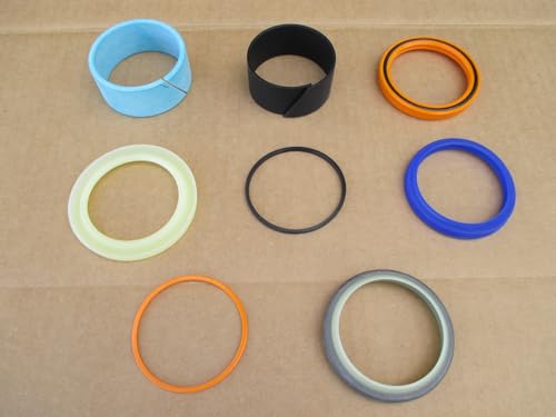 Replacement for fits HYDRAULIC CYLINDER SEAL KIT FOR JD INDUSTRIAL 1312C SCRAPER 1510C