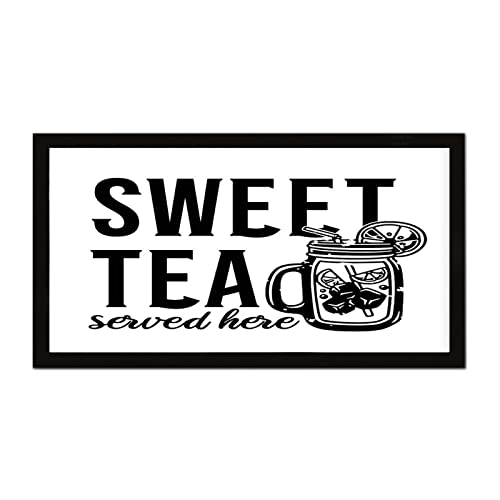 Plaque murale Sweet Tea en bois idée cadeau pendaison de crémaillère originale - 2