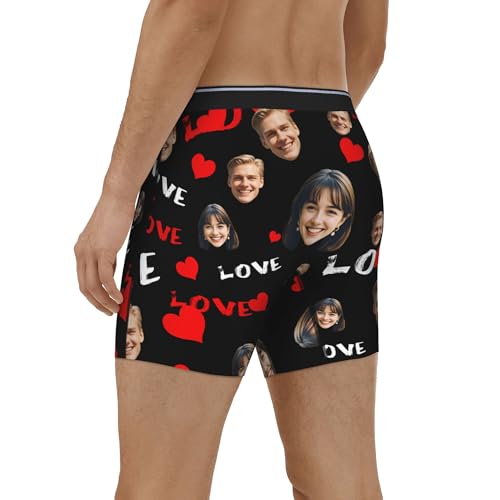 Custom Boxers for Mens Husband Personalized Underwear With Face On Them Customized Funny Face On Boxer Gifts For Boyfriend4
