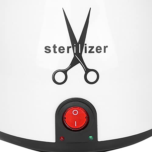 Esterilizador de Instrumentos, Esterilizador de Aire Caliente de Herramientas de Metal con Arena de Cuarzo, Desinfectante de Contenedores Esterilizadores para Pinzas de Tijera,