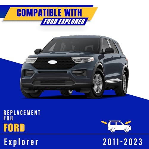 Image of 3 wipers Replacement for Ford explorer 2023-2011,Windshield Wiper Blades Original Equipment Replacement - 26 inch /22 inch /11 inch (Set of 3) Pinch Tab