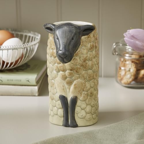 Cooksmart Highland Sheep Utensil Pot, Utensil Pot/Vase - Image 2
