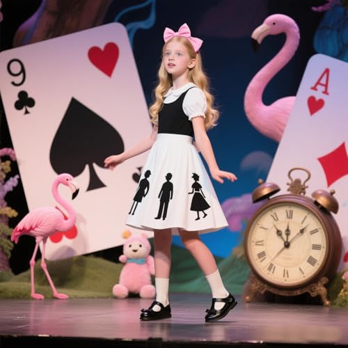Image of Felix & Flora Toddler Little Girl Princess Dress Shoes-Mary Jane Flats for Girl Party School Shoes